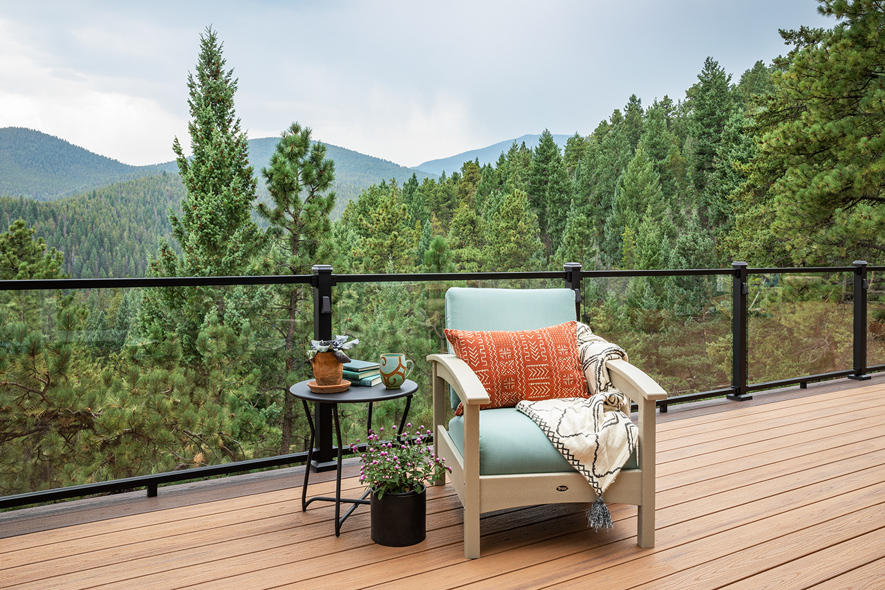 Image of Trex deck in Colorado